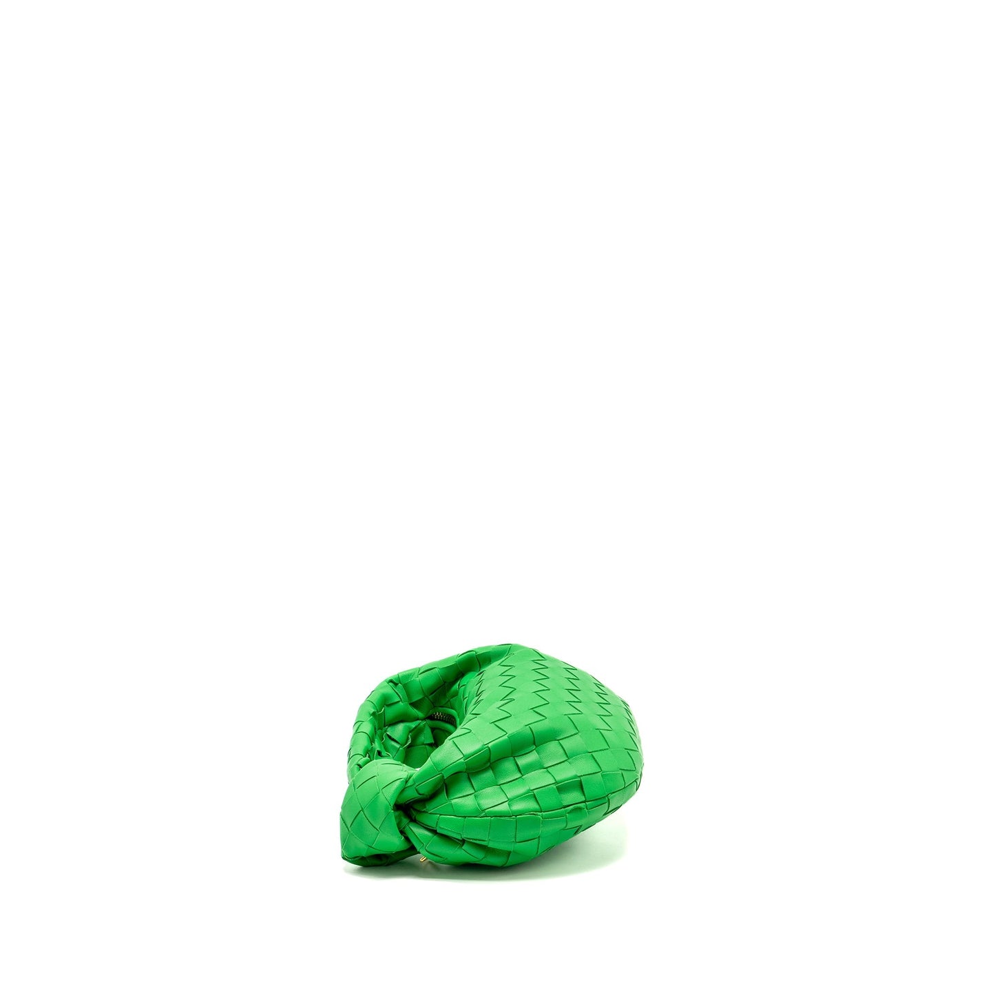 Bottega Veneta Mini Jodie Lambskin Green