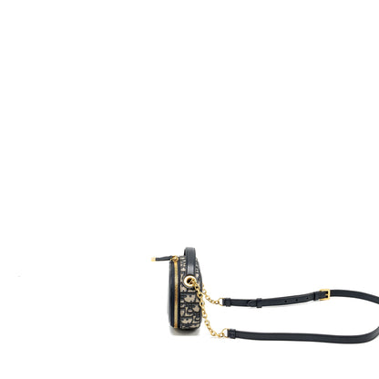 Dior Signature Oval Camera Vag dior oblique jacquard blue