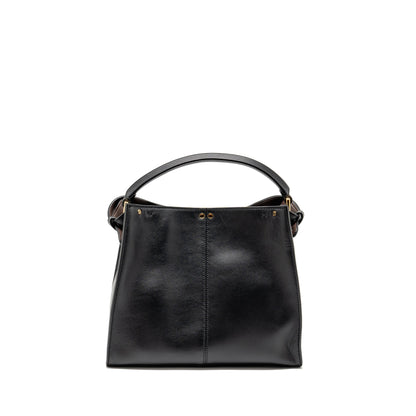 Fendi Peekaboo X-Lite Medium Calfskin Black