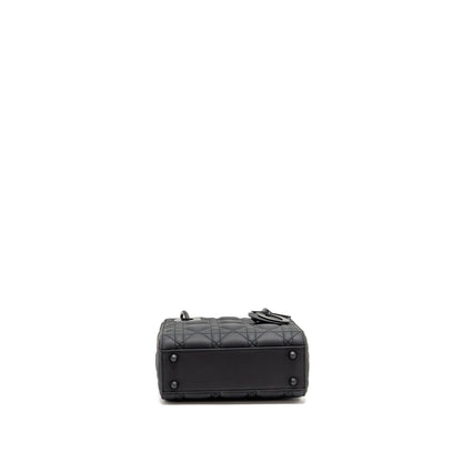 Mini Lady Dior Calfskin So Black
