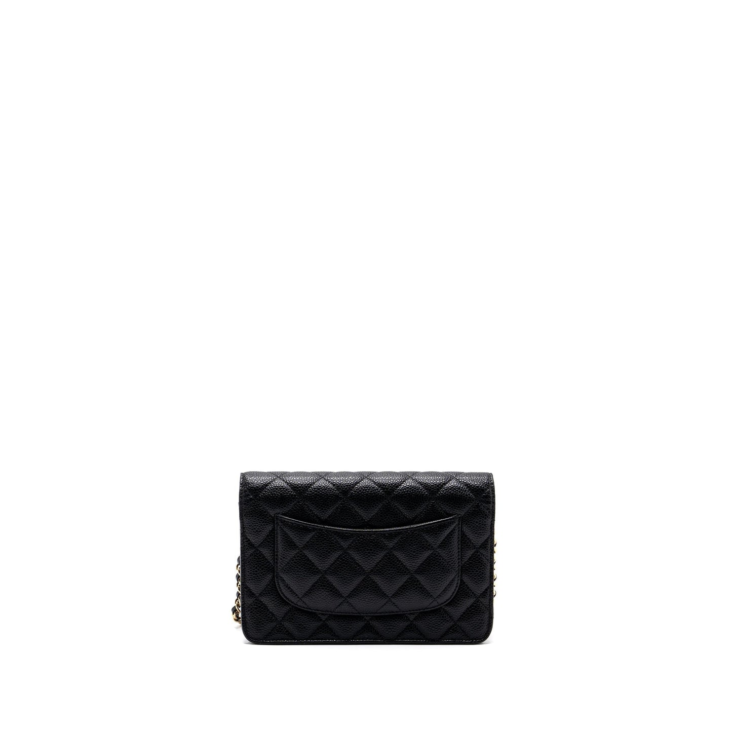 Chanel Classic Wallet On Chain Black Caviar Black GHW