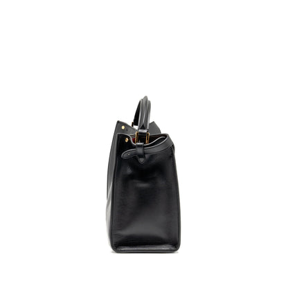 Fendi Peekaboo X-Lite Medium Calfskin Black