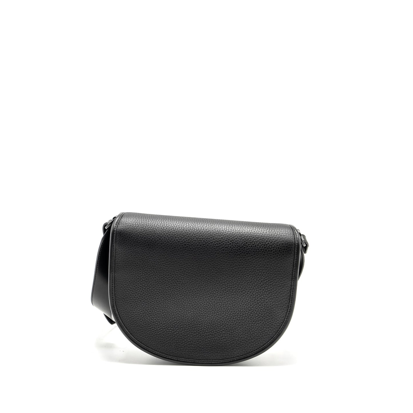 Dior Large Gallop Purse With Strap Grained Smooth Calfskin Black Silver/Gold Hardware