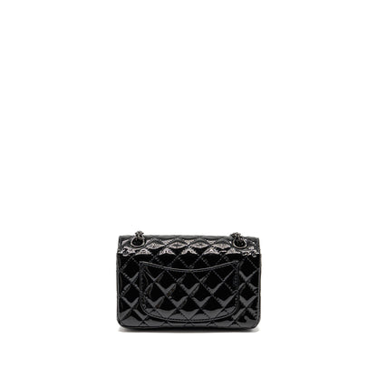 Chanel Mini 2.55 Reissue Patent SO Black