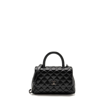 Chanel Small coco handle caviar So Black