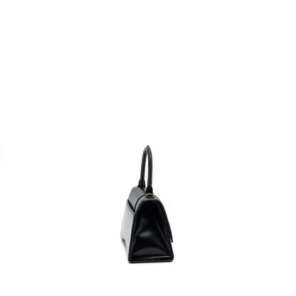 Balenciaga Hourglass S Calfskin Black