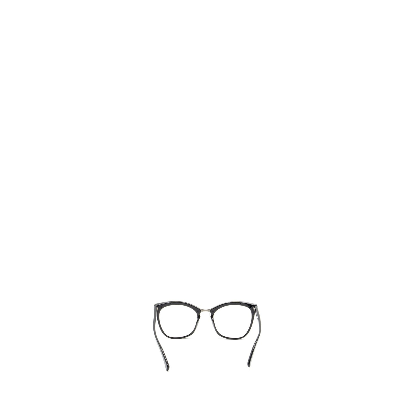 Chanel Magnetic Clip On Sunglasses Black/White
