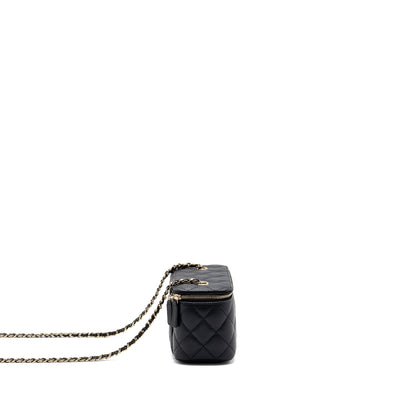 Chanel Long Vanity Case Caviar Black LGHW