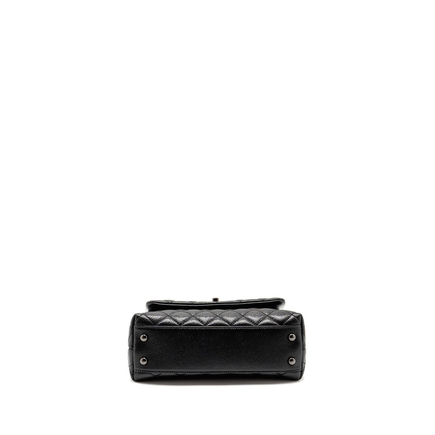 Chanel Small coco handle caviar So Black