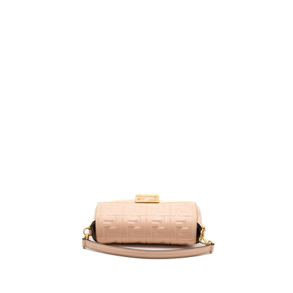 Fendi Baguette Purse Lambskin Light Pink