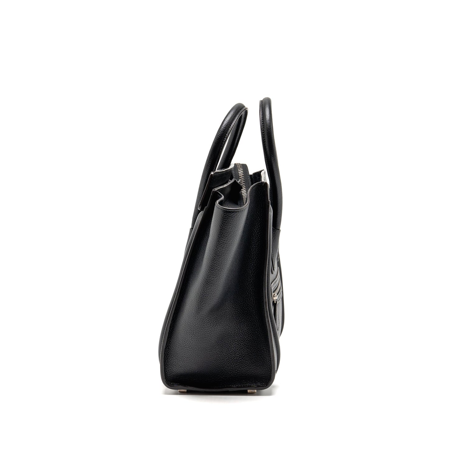 Celine Micro Luggage Purse Calfskin Black