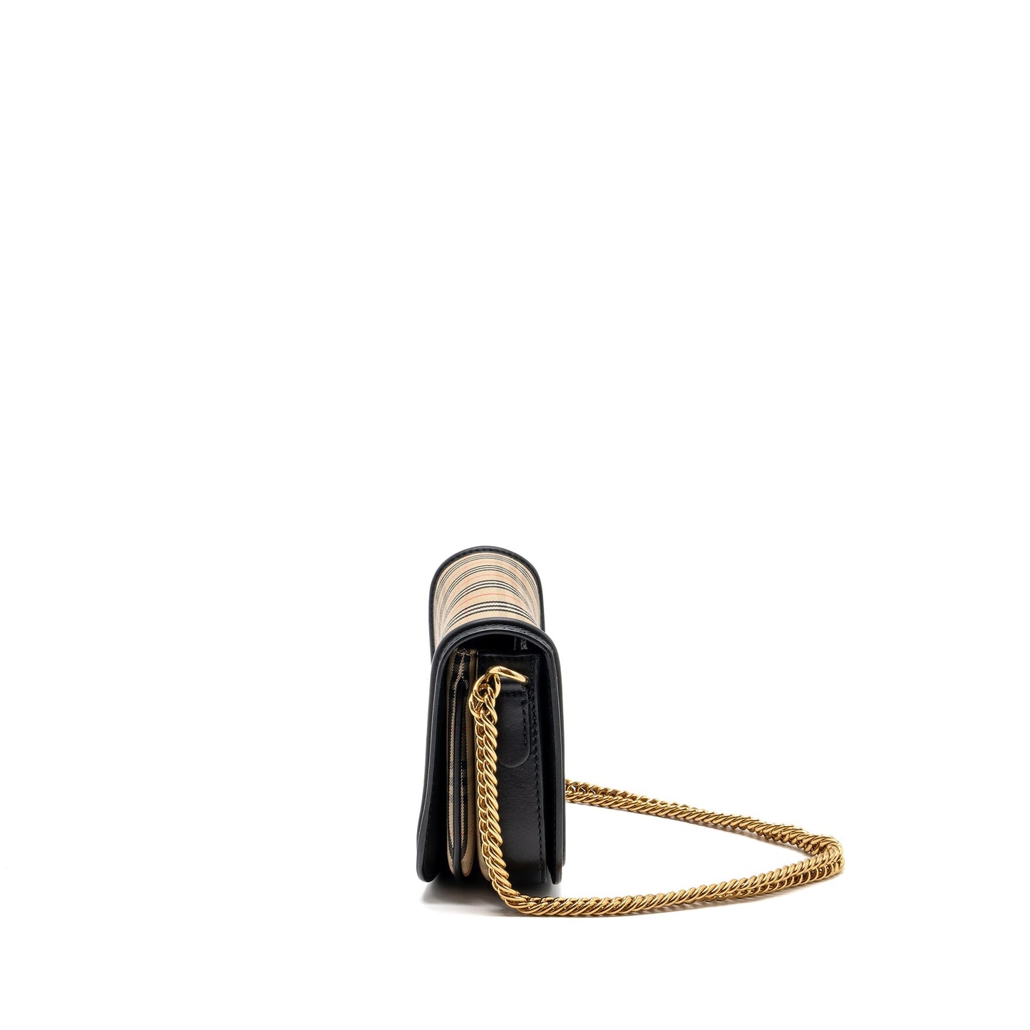 Burberry The 1983 Check Link Purse Leather/ Canvas Multicolour