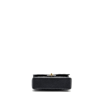 Chanel Small classic double flap bag caviar black GHW