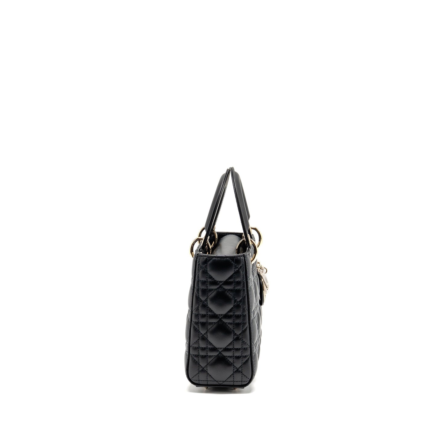 Dior My Abcdior Small Lady Dior Lambskin Black