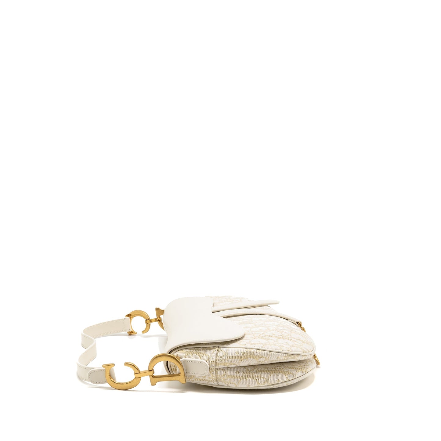Dior Medium Saddle Purse Oblique Canvas/Leather Latte/Multicolour