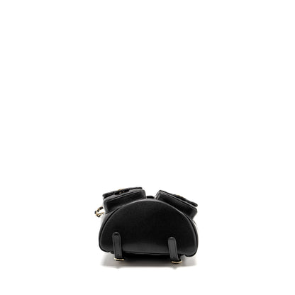 Chanel Triple Pack Duma Backpack Caviar Black LGHW (Microchip)