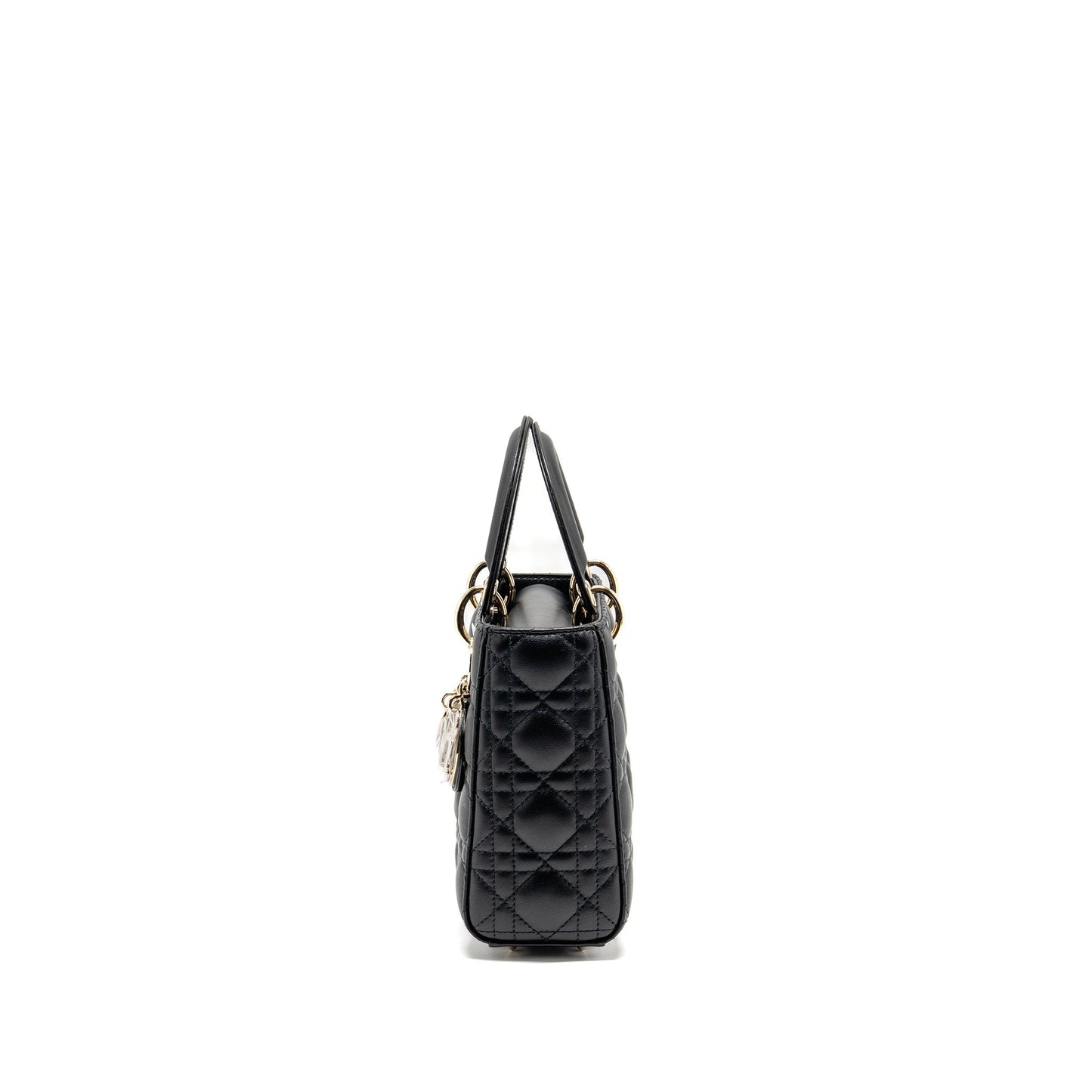 Dior My Abcdior Small Lady Dior Lambskin Black
