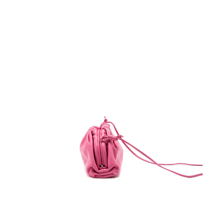 Bottega Veneta Mini Pouch Calfskin Pink