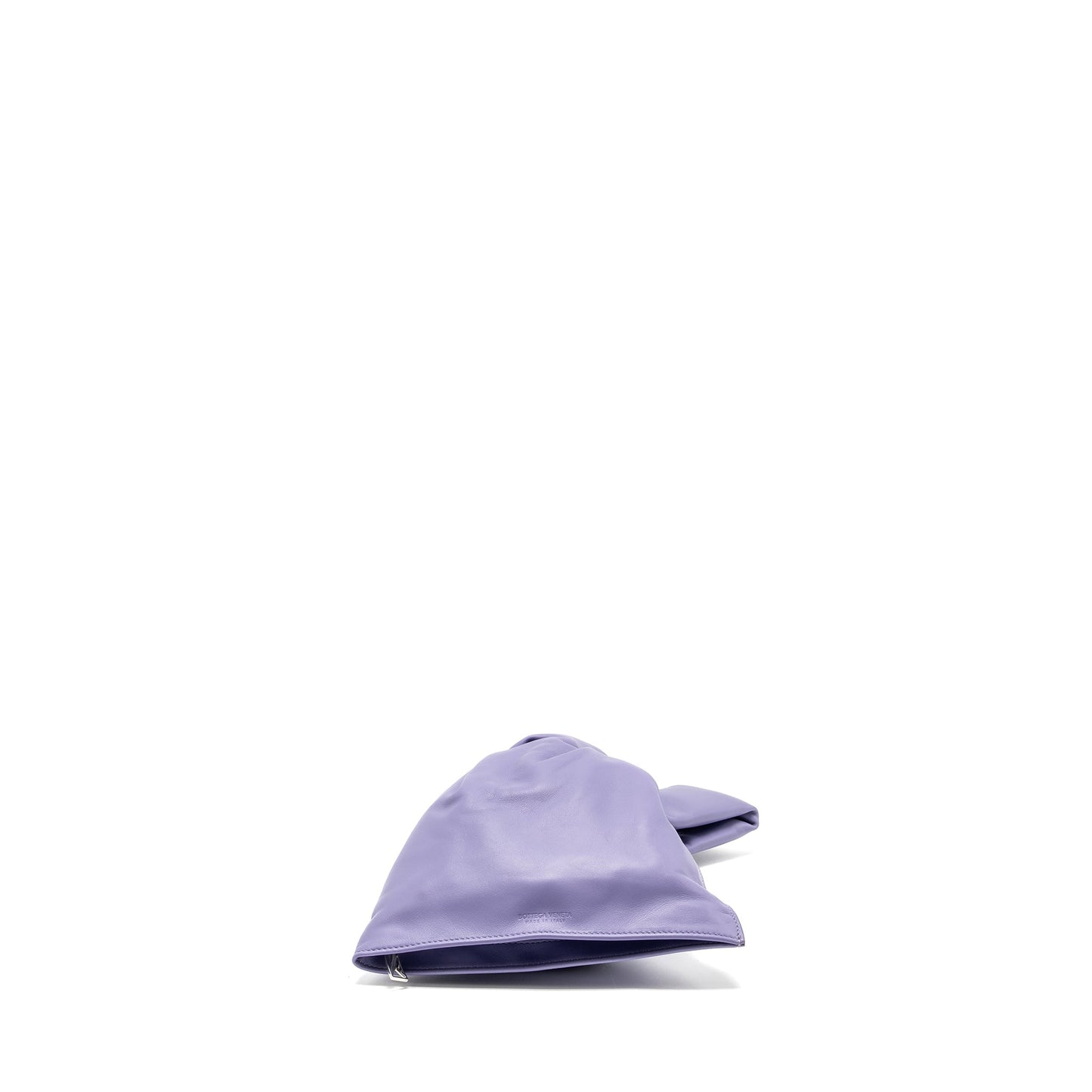 Bottega Veneta Twist Purse Leather Light Purple