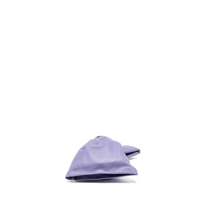 Bottega Veneta Twist Purse Leather Light Purple