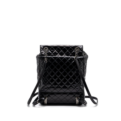 CHANEL Large QUILTED Mountain  BACKPACK CALFSKIN BLACK SHW