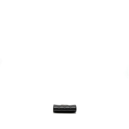Chanel Classic Flap Card Holder Caviar Black GHW (Microchip)