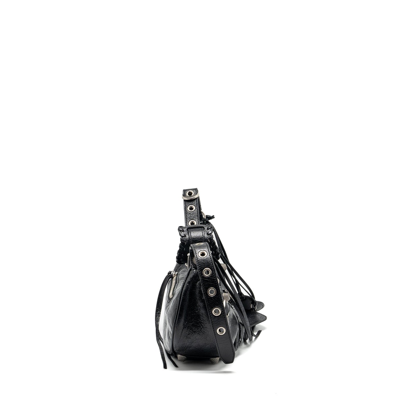Balenciaga Le Cargole Small Mini Purse Lambskin Black