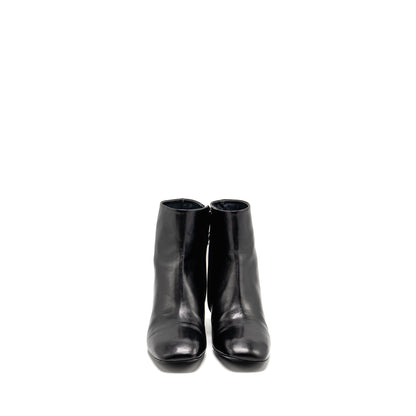 Celine Size 39 zipped boot leather black