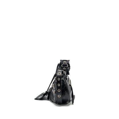 Balenciaga Le Cargole Small Mini Purse Lambskin Black