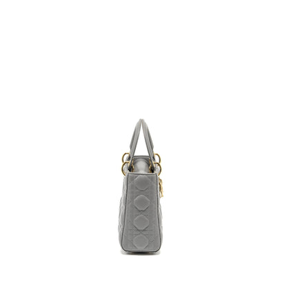 Dior My Small Lady DIor Lambskin Grey