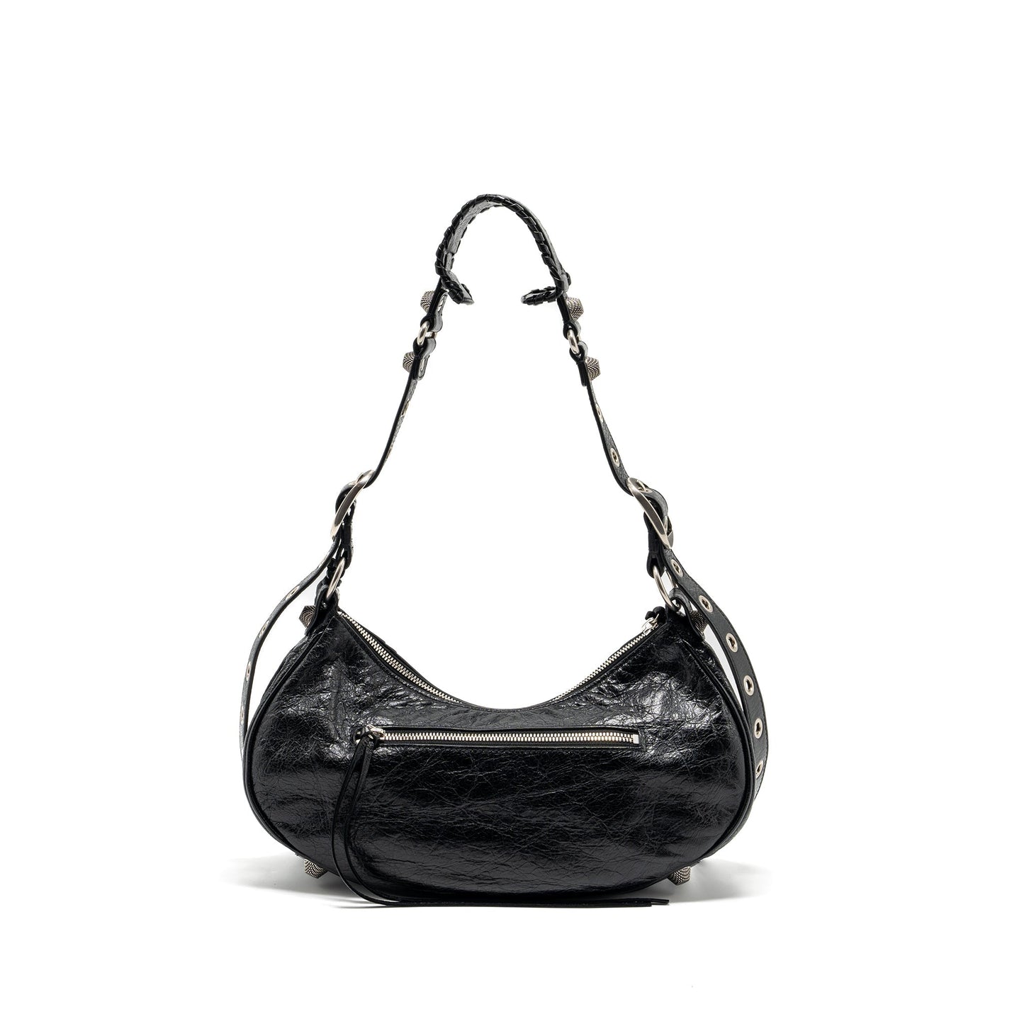 Balenciaga Le Cargole Small Mini Purse Lambskin Black