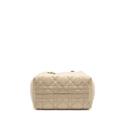 Dior Medium Dior Toujours Tote Purse Calfskin Powder Beige