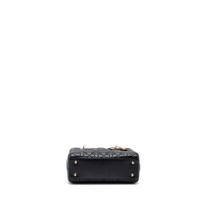 Dior My Dior Small Lady Dior Purse Lambskin Black