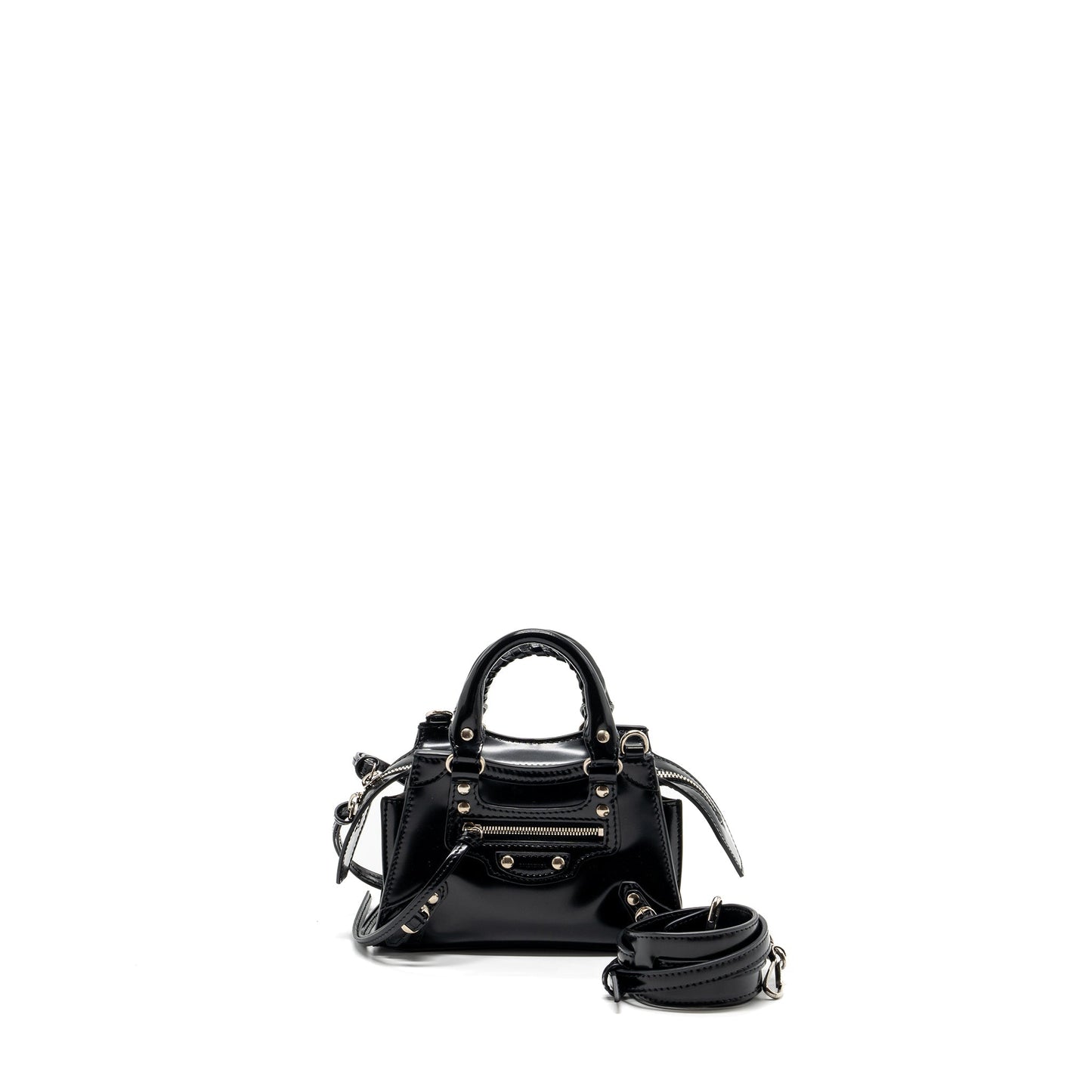 Balenciaga Neo Classic City Purse Box Calfskin Black