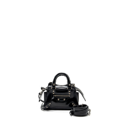Balenciaga Neo Classic City Purse Box Calfskin Black