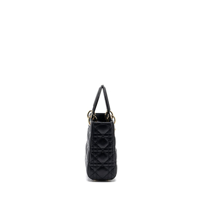 Dior My Dior Small Lady Dior Purse Lambskin Black