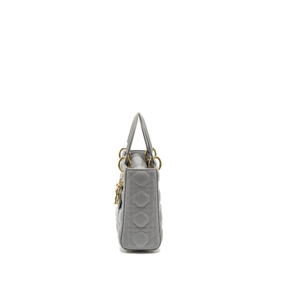 Dior My Small Lady DIor Lambskin Grey