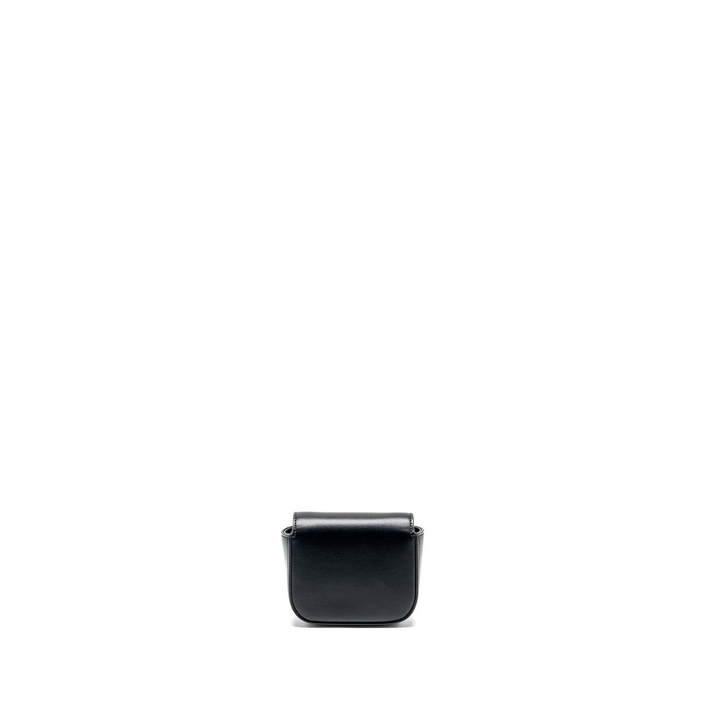 Celine Mini Triomphe Shiny Calfskin Black