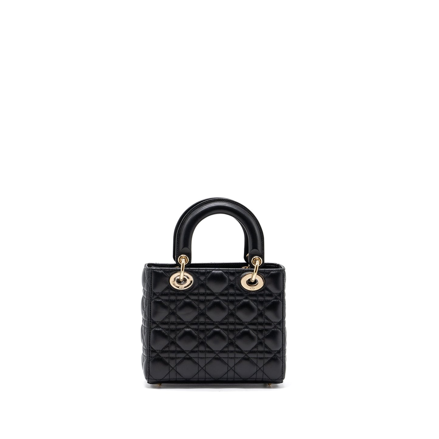 Dior My Dior Small Lady Dior Purse Lambskin Black