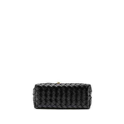 Bottega Veneta Small Andiamo Purse Lambskin Black