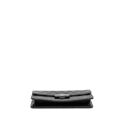 Chanel Beauty Lock Flap Bag Sheepskin Black GHW