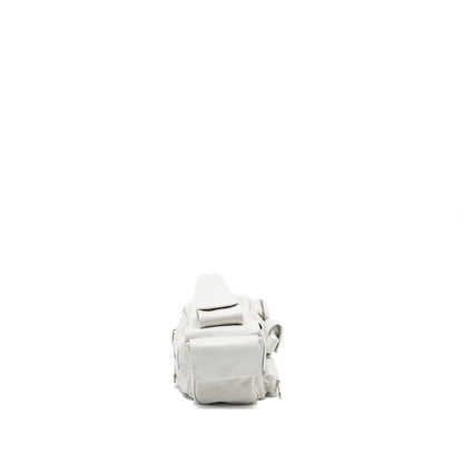 Balenciaga Superbusy Sling Purse Calfskin Optic White