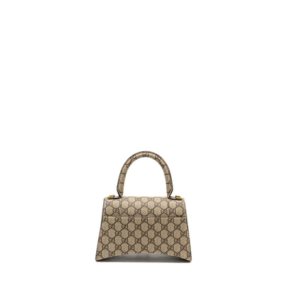 Balenciaga x Gucci Hourglass S Supreme Canvas