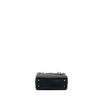 Dior Small Lady Dior Purse Lambskin Black