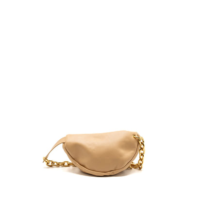 Bottega veneta the mini pouch belt Purse calfskin beige