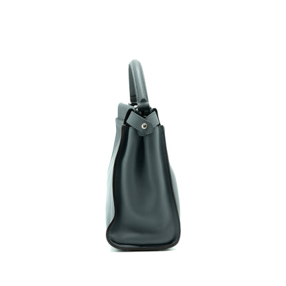 Fendi medium peekaboo leather light blue