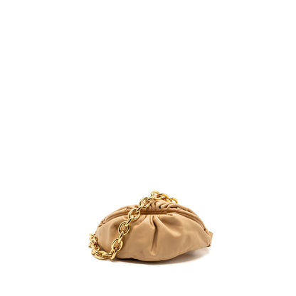 Bottega veneta the mini pouch belt Purse calfskin beige