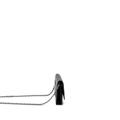 Chanel classic wallet on chain caviar black SHW