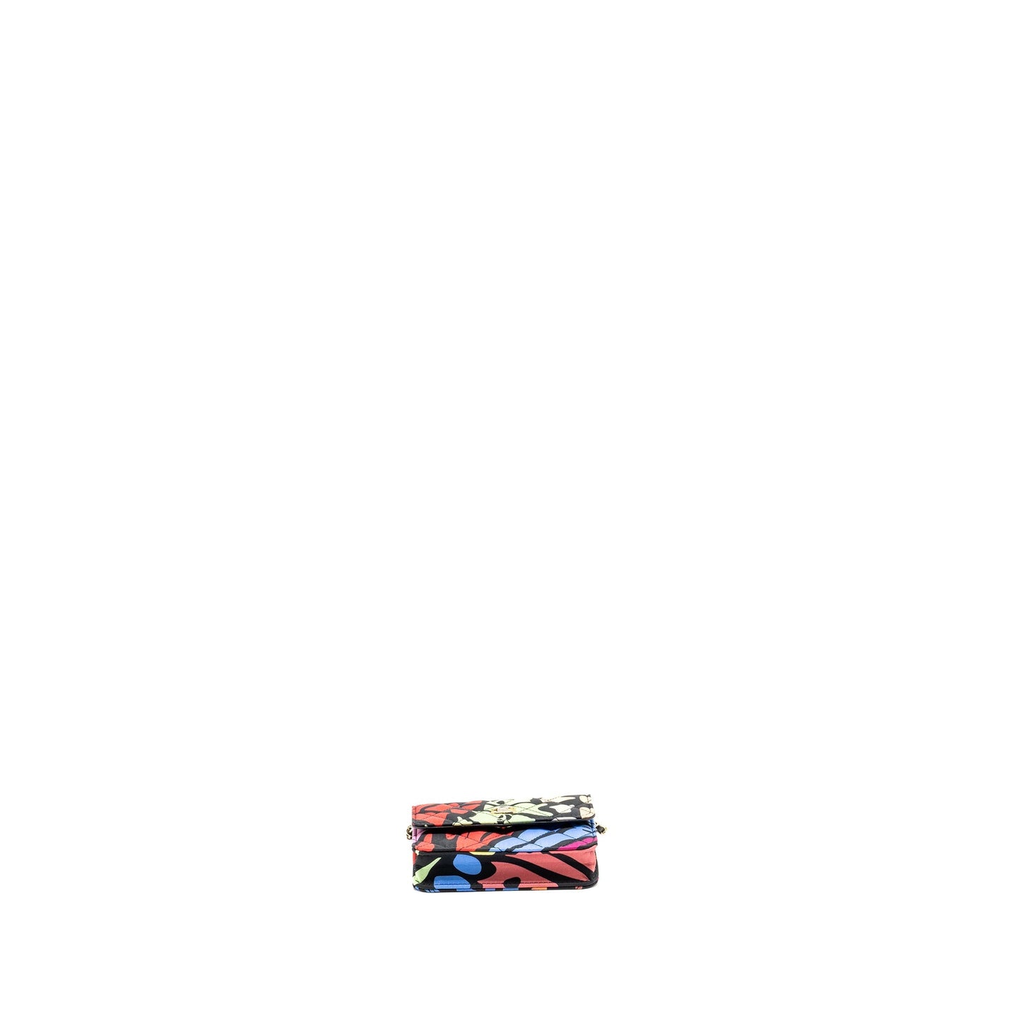 Chanel 22S Mini flap Bag fabric multicolour LGHW