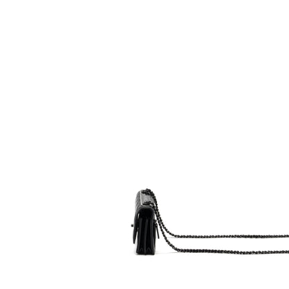 Chanel Trendy CC Wallet On Chain Lambskin Black With Black Hardware (Microchip)